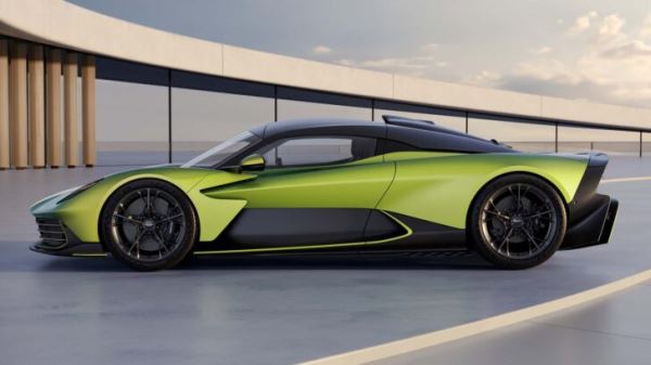 Посмотрите на 1064-сильный суперкар Aston Martin Valhalla. Он набирает «сотню» за 2,5 секунды